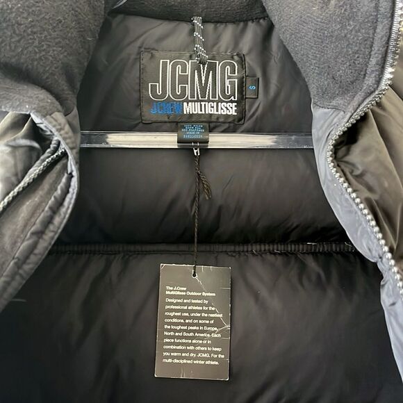 J Crew Multigisse Men's Black Puffer Vest - Picture 6 of 7